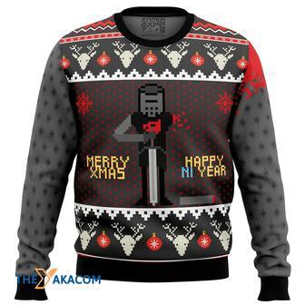 Merry Xmas and Happy Ni Year Monty Python Gift For Fan Anime Christmas Ugly Sweater | Favorety CA