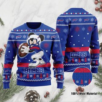 Mickey Mouse Buffalo Bills Christmas Ugly Sweater | Favorety UK