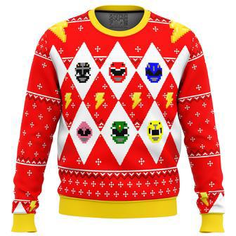 Mighty Morphin Power Rangers Ugly Christmas Sweater | Favorety DE