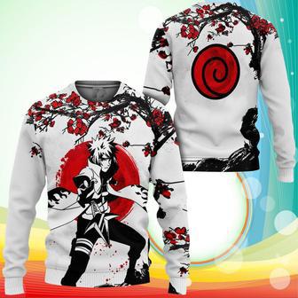 Minato Namikaze Sweatshirt Japan Style Naruto Anime Printed Sweaters | Favorety