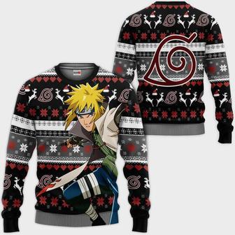 Minato Namikaze Ugly Christmas Sweater Custom Anime | Favorety AU