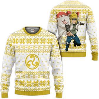 Minato Namikaze Ugly Christmas Sweater Custom For Anime Fans | Favorety CA