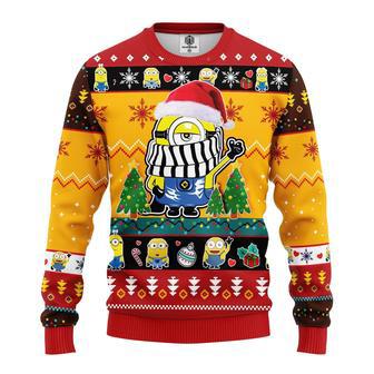 Minions Ugly Sweater Minion Christmas Pattern Yellow Red Sweater Cute Minions Sweater | Favorety UK