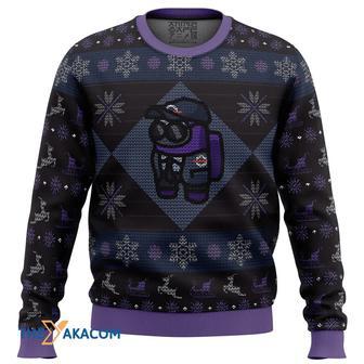 MIRA Security Guard Among Us Custom Gift For Fan Anime Christmas Ugly Sweater | Favorety AU