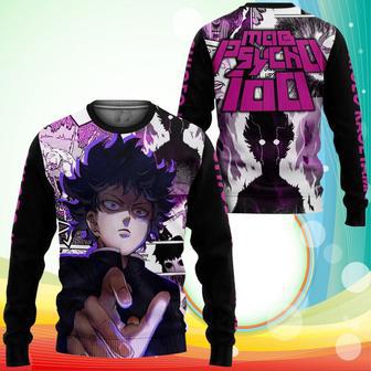 Mob Psycho Sweatshirt Shigeo Kageyama Anime Printed Sweaters | Favorety AU