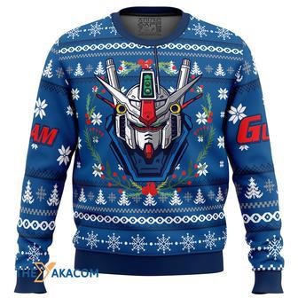 Mobile Suit RX Gundam Gift For Fan Anime Christmas Ugly Sweater | Favorety CA