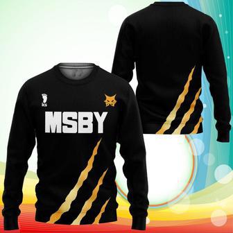 MSBY Black Jackal Uniform Sweatshirt Haikyuu Anime Printed Sweaters | Favorety