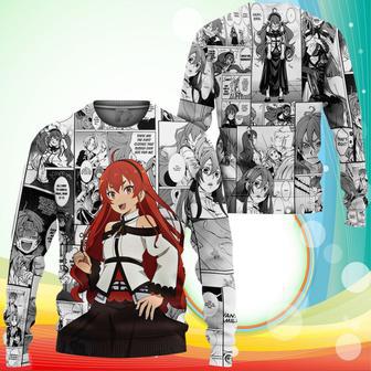 Mushoku Tensei Eris Boreas Greyrat Sweatshirt Manga Mix Anime Printed Sweaters | Favorety UK