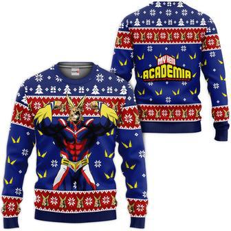 My Hero Academia All Might Custom Anime Ugly Christmas Sweater | Favorety