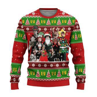 My Hero Academia Anime Ugly Christmas Sweater BNHA Xmas Gift | Favorety CA