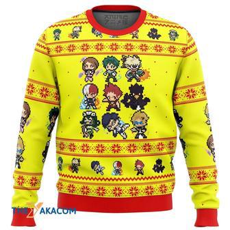 My Hero Academia Boku No Students Custom Gift For Fan Anime Christmas Ugly Sweater | Favorety AU