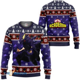 My Hero Academia Fumikage Tokoyami Custom Gift For Fan Anime Christmas Ugly Sweater | Favorety DE