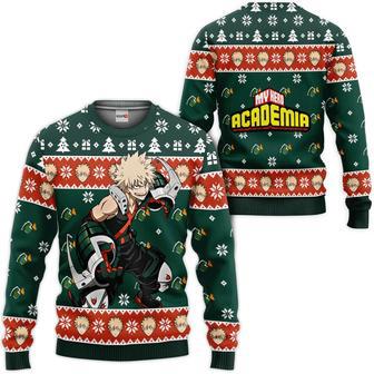 My Hero Academia Katsuki Bakugo Custom Anime Ugly Christmas Sweater | Favorety DE