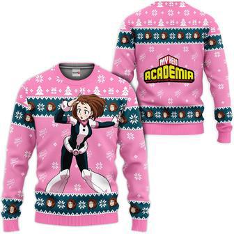 My Hero Academia Ochako Uraraka Custom Anime Ugly Christmas Sweater | Favorety UK