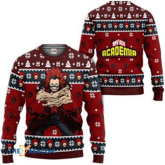 My Hero Academia Red Riot Custom Gift For Fan Anime Christmas Ugly Sweater | Favorety CA