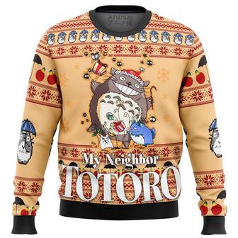 My Neighbor TOTORO Friends Ugly Christmas Sweater | Favorety AU