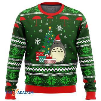 My Neighbor TOTORO GIFTS Gift For Fan Anime Christmas Ugly Sweater | Favorety CA