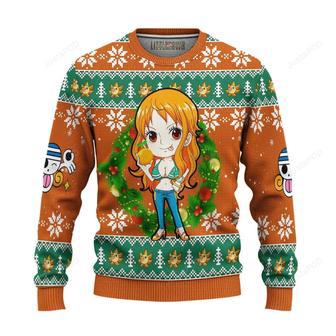 Nami One Piece Anime Ugly Christmas Sweater | Favorety DE