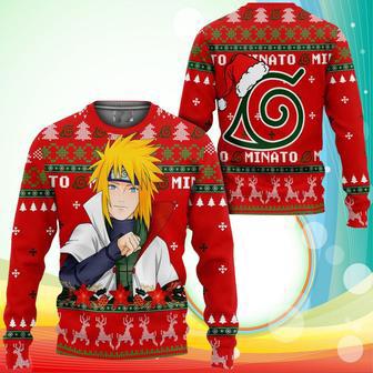 Namikaze Minato Ugly Christmas Sweater Naruto Anime Xmas Gifts | Favorety CA