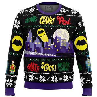 Nananana Christmas Batman DC Comics Ugly Christmas Sweater | Favorety