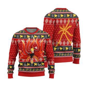 Naruto Baryon Mode Knitted Ugly Christmas Sweater | Favorety AU