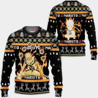 Naruto Bijuu Ugly Christmas Sweater Custom Naruto Anime Xmas Gifts | Favorety DE