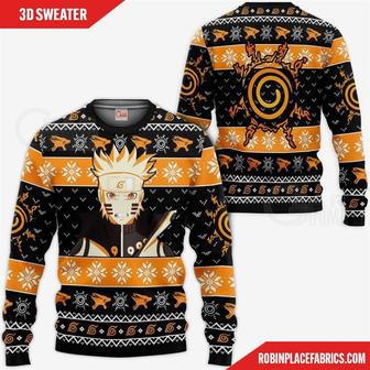 Naruto Kurama Ugly Sweater Xmas Naruto Anime Chrismast Gift | Favorety