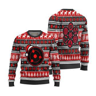 Naruto Mangekyou Sharingan Ugly Christmas Sweater | Favorety AU