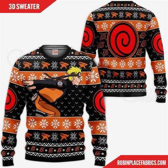 Naruto Running Ugly Christmas Sweater Naruto Anime Xmas Gift | Favorety AU