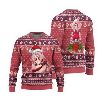 Naruto Sakura Sage Mode Ugly Christmas Sweater | Favorety AU