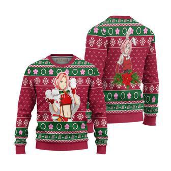 Naruto Sakura Teen Ugly Christmas Sweater | Favorety UK