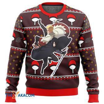 Naruto Sasuke Grown Gift For Fan Anime Christmas Ugly Sweater | Favorety CA