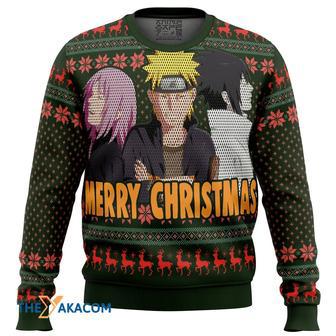 Naruto Squad Gift For Fan Anime Christmas Ugly Sweater | Favorety UK