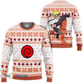 Naruto Uzumaki Custom Gift For Fan Anime Christmas Ugly Sweater | Favorety DE