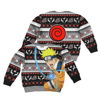 Naruto Uzumaki Kids Ugly Christmas Sweater Custom Anime | Favorety