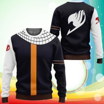 Natsu Dragneel Uniform Fairy Tail Anime Sweater | Favorety AU