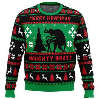 Naughty Brats Krampus Ugly Christmas Sweater | Favorety AU