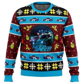 Need For Speed Ugly Christmas Sweater | Favorety