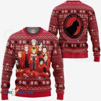 Nekoma High Haikyuu Anime Custom Gift For Fan Anime Christmas Ugly Sweater | Favorety CA