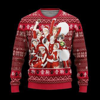 Nekoma High Ugly Christmas Sweatshirt Haikyuu Anime Xmas Gift | Favorety AU