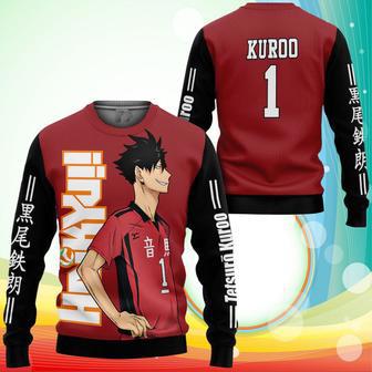 Nekoma Tetsuro Kuroo Sweatshirt Haikyuu Anime Sweater | Favorety