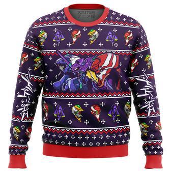 Neon Genesis Evangelion Evas Ugly Christmas Sweater | Favorety UK