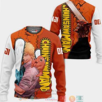 NEW Denji Chainsaw Man Anime Full Printed Sweater | Favorety CA