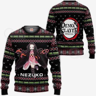 Nezuko Kamado Ugly Sweater Christmas Kimetsu Anime Gift | Favorety