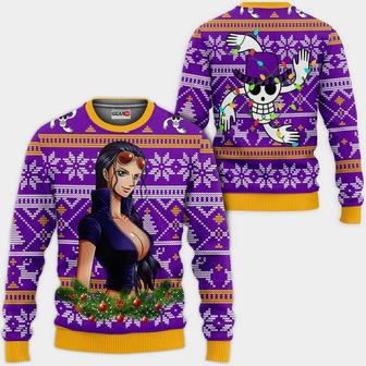 Nico Robin Ugly Christmas Sweater Custom One Piece Anime Xmas Gifts | Favorety CA