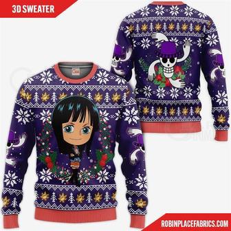 Nico Robin Ugly Christmas Sweater One Piece Anime Xmas | Favorety CA