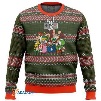 Nintendo Gift For Fan Anime Christmas Ugly Sweater | Favorety AU