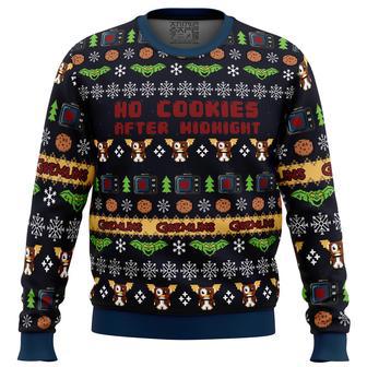 No Cookies After Midnight Gremlins Ugly Christmas Sweater | Favorety DE