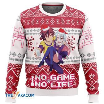 No Game No Life Alt Gift For Fan Anime Christmas Ugly Sweater | Favorety CA