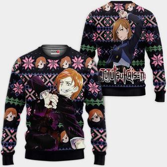 Nobara Kugisaki Ugly Christmas Sweater Custom Anime Jujutsu Kaisen Xmas Gifts | Favorety AU